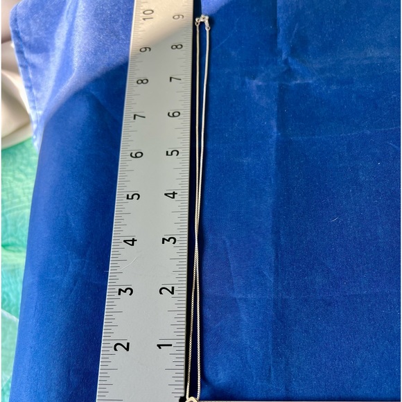 Baltic Amber Pendant Necklace Open Backed Teardrop 18” Chain .925 Silver EUC - Picture 10 of 12